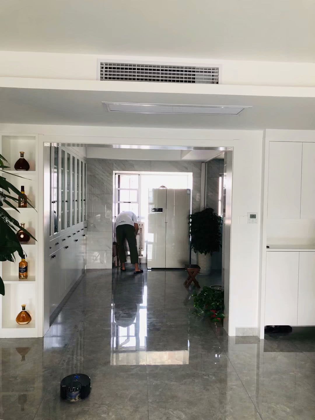 合肥装修房子餐厅有点小，我用笨办法搞